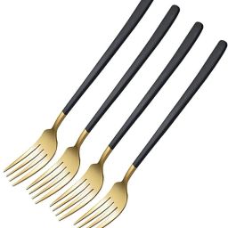 Stainless Steel Dinner Forks Table Forks Set Long Handle Forks for Buffet Forks Stainless Steel Serving Fork Set-16