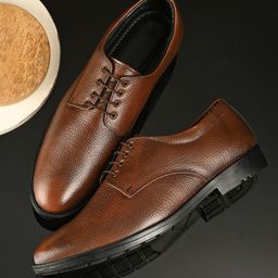 Mactree Men Leather Formal Derbys-image-65