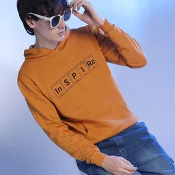 Campus Sutra Men Hooded Sweatshirt-image-90