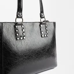 PARFOIS Textured Structured Shoulder Bag image 2