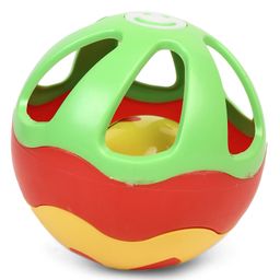 Ratnas Melodious Rattle Ball - Green & Yellow-25