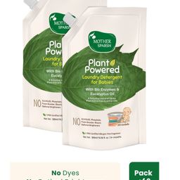 Mother Sparsh Baby Plant Powered Baby Laundry Liquid Detergent Refill Pack of 2 - 500 ml Each-18