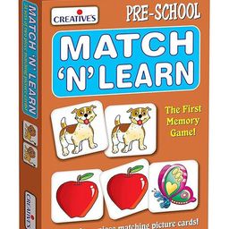 Creative's Match and Learn Memory Game - 62 Cards-20