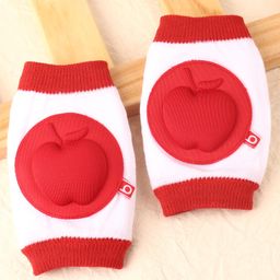 Babyhug Elbow & Knee Protection Pads Red White (Design May Vary)-22