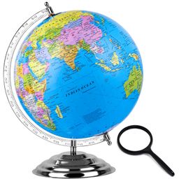 Fidderz Glob STEM STEAM Educational World Political Globe - Blue-27