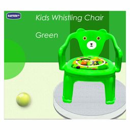 Kuchikoo Kids Chair Bear Design - Green-image-88