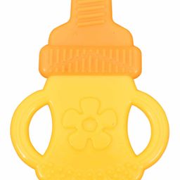 The Little Lookers Baby Teether Bottle Shape - Yellow-10