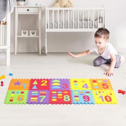 Babyhug Pop Out Playmat Numbers & Shapes Floor Mat (Colour May vary)-2