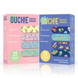 Ouchie Non-Toxic Printed Bandages Pack of 2 - 20 Bandages Each-picture-27