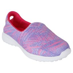 KazarMax Self Design Slip-On Sneakers - Pink Lavender-image-8