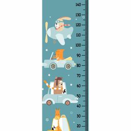 WENS Animal Ride Wall Height Chart - Blue-image-47
