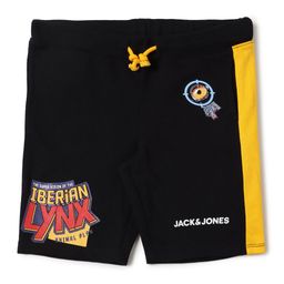 Jack & Jones Junior Printed Shorts - Black-image-30