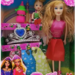 Radiantly dressed doll in a fresh and fashionable combo-picture-24
