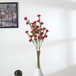 ARICK DECOR Red 2 Pieces Chrysanthemum Artificial Plant-14