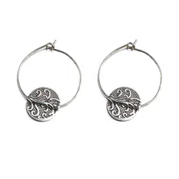 Gurjari Jewellers Hoop Earing Brass Hoop Earring-image-83