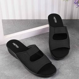 Metro Women Comfort Heel Mules-38