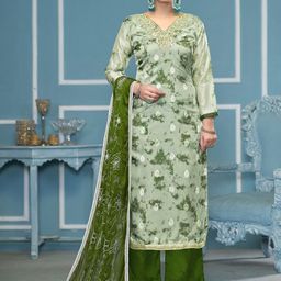 Maroosh Embroidered Silk Chiffon Unstitched Dress Material-picture-15