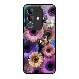 QRIOH Floral Printed Vivo T4x 5G Back Case Mobile Accessories-picture-20