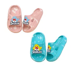 ONFEET Kids Pack Of 2 Shark Carton Applique Slip-Ons-picture-10