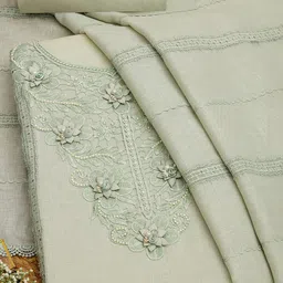 Soch Linen Unstitched Dress Material-image-10