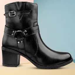 Bxxy PU Party High-Top Block Pumps-picture-48