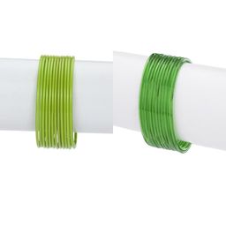 SOMIL Green Alloy Bangle-image-78