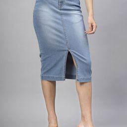 Style Quotient A-Line Midi Skirt-picture-44