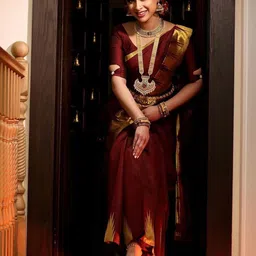 AMRUTKALA SAREES Woven Design Zari Celebrity Banarasi Saree-image-89