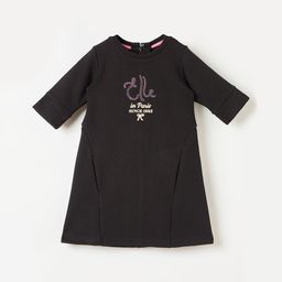 ELLE Print A-Line Dress-picture-5