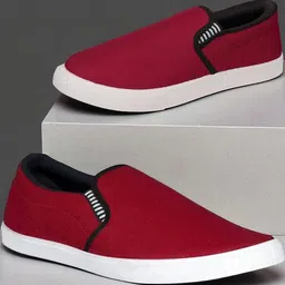 Free Kicks Men Maroon Canvas Casual Shoes-picture-24
