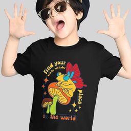 AUSK Boys Printed Pockets T-shirt-image-99