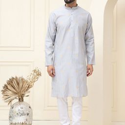 SOJANYA Men Regular Kurta with Churidar-picture-9