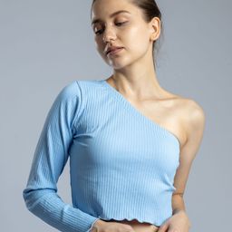 PYR8 Striped One Shoulder Top-image-96