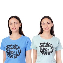 100LUCK Print Cotton Top-image-98