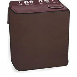 The Furnishing Tree Washing Machine Cover Coffee Compatible for LG 7 KG Semi-Automatic Top Loading-image-81