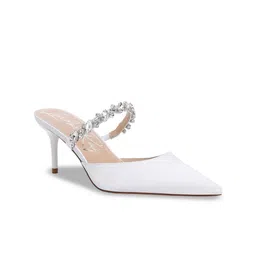 London Rag Women Embellished Slim Heeled Mules-picture-11