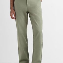 YUVAKAA Men Relaxed Straight Leg Straight Fit Easy Wash Chinos Trousers-image-99