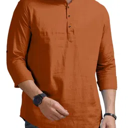 SHOPYCLICK Men Straight Kurta-image-98