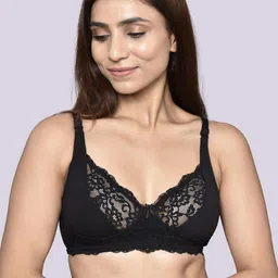 Inner Sense Laced Medium Coverage T-shirt Bra-37