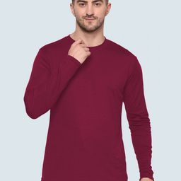 TQH Round Neck Slim Fit T-shirt-image-73