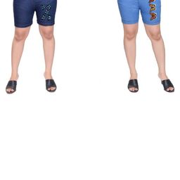 STYLOKAT Girls Blue Shorts-19