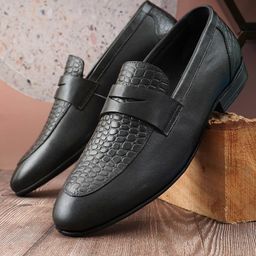 NICO NERINI Men Leather Loafers-picture-53