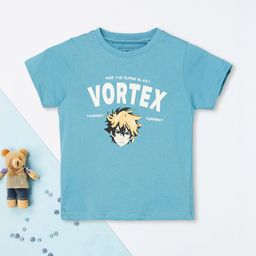 max Boys Typography Printed Round Neck Pure Cotton T-shirt-picture-11