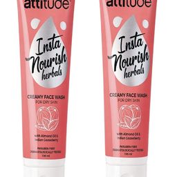 Amwayy Set Of 2 Attitude Insta Nourish Herbals Creamy Face Wash- 100ml Each-19