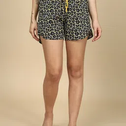 PYNK Women Printed Rapid-Dry Cotton Shorts-picture-40