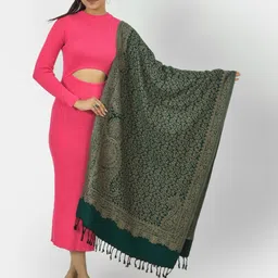 BAISA Unisex Woven Design Stole-48