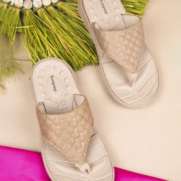 DressBerry Women Casual T-Strap Flats-image-0