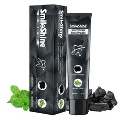 SmiloShine Advanced Teeth Whitening With Activated Charcoal Toothpaste- 20 g-48