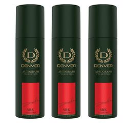 Denver Men Set Of 3 SRK Maestro Autograph Collection Deodorants - 140 ml Each-image-50