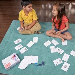 Chalk and Chuckles Shape Your Story Drawing & Storytelling Game - Multicolour image 5